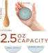 KUYUCU Small Pinch Bowls – 2.5 OZ Terracotta Sauce Cups with 2 Wooden Spoons – Prep Bowls, Dipping Bowls, Soy Sauce Dish, Dessert Bowls - Set of 6...