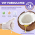 HICC PET Cleaning & Deodorizing Bathing Wipes for Dogs and Cats, Nourish Fur Coconut Oil Grooming Wipes for Dogs, Pet Cleaning Gloves Wipes for Da...