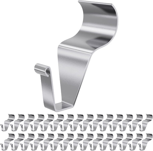Vinyl Siding Hooks, (30 Pack) Heavy Duty Vinyl Siding Hangers Clips, No Drill No Hole House Hook for Hanging Outdoor Lights Wreath Decor on Patio ...