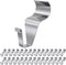 Vinyl Siding Hooks, (30 Pack) Heavy Duty Vinyl Siding Hangers Clips, No Drill No Hole House Hook for Hanging Outdoor Lights Wreath Decor on Patio ...