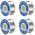 4 Pack Sn60 Pb40 Tin Rosin Core Solder Wire Content 2.0% Solder Flux for Electrical Soldering Electronics Repairing Circuit Board DIY Home Applian...