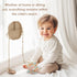 Silicone Plates for Babies with Suction Divided Baby Spoons Silicone Baby Toy Straps All-in-one Plates Silicone Placemat for Babies Toddlers Attac...