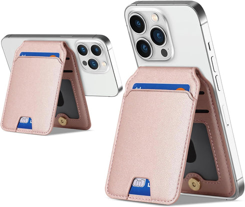 Cavor Magsafe Wallet for Apple Wallet Magsafe Magnetic Phone Magsafe Wallet 14 Pro Max/14 Pro/15/14 Plus/13/12 MagSafe Card Holder,Phone Wallet St...