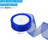 PATIKIL 50 Yd Sheer Organza Ribbon, 6 Roll Chiffon Decoration Fabric for Gift Wrapping, Violet/White/Red/Green/Sapphire Blue/Yellow...