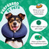 BENCMATE Protective Inflatable Collar for Dogs and Cats - Soft Pet Recovery Collar Does Not Block Vision E-Collar (Medium, Pink)...
