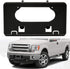 ASOOLL License Plate Bracket Only Fits for Ford F150 2009-2014 Front License Plate Frame Bracket Holder Black Bumper Mounting 9L3Z-17A385-A...