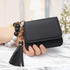 Keychain Wallet RFID Wristlet Wallets for Women,Small Wallets Woman Key Chain Wallet with Coin Pocket and Id Window...