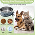 kathson 2 Pcs Dog Kennel Water Bowl, Stainless Steel Crate Water Bowl No Spill, Hanging Metal Pet Food Water Bowl Feeder for Cats Small Medium Dog...