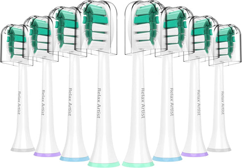 Toothbrush Replacement Heads for Sonicare Heads Replacement, for Philips Sonicare Electric Toothbrush Replacement Brush Heads, 8 Pack...