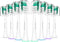 Toothbrush Replacement Heads for Sonicare Heads Replacement, for Philips Sonicare Electric Toothbrush Replacement Brush Heads, 8 Pack...
