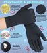 Copper Arthritis Gloves with Touchscreen Tips, Full Finger Compression Gloves for Women and Men, Relief for Hand Pain, Carpal Tunnel, Inflammation...