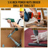 23 Pcs Power Nuts Driver Drill Bit Tools Set 1/4'' Driver Hex Shank Keys Metric Socket Wrench Screw Impact Driver Bit Set for Power Tools, Electri...