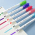 M&G 6 Pcs Cute Dual Tip Highlighters, Rainbow Color No Bleed Dry Quick Chisel Tip Highlighters, Perfect for School,Office, Bible, Notes (Rainbow)...
