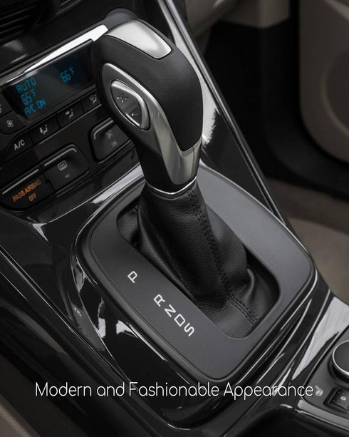 Auto Gear Shift Knob Handle with Button Fit for Ford Fusion 2013 Escort 2015-2019, Car Gear Shifter Lever Selector Replace DG9Z-7213-EA DG9Z-723, ...