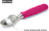 BALCI Ice Cream Scoop - Heavy Duty Stainless Steel Icecream Scooper With Non-Slip Rubber Grip - Professional Metal Ice-Cream Spade - Dishwasher Sa...