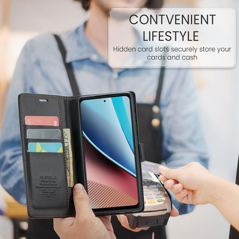 for Samsung Galaxy Note 20 5G Wallet Case with RFID Blocking Credit Card Holder, PU Leather Folio Flip Kickstand Shockproof Cover for Women Men (B...