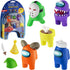 P.M.I. Among Us Crewmate Figures | 5 Among Us Toys Out of 16 Collectibles in 1 Pack | Among Us Merch Incl. The Peeled and The Clogged | 1 Hidden I...