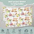 Farm Life Animals Barn Baby Blanket for Boys Girls Gift Neutral, Cow Chicken Pig Sheep Flannel Fleece Nursery Bed Blankets, Soft Lightweight Newbo...