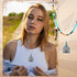 8 Pcs Western Necklaces Western Jewelry for Women Turquoise 4 Turquoise Boho Necklaces and 4 Cowgirl Beaded Choker (Classic Style)...