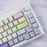 Hyekit PBT Keycaps - Cherry Profile Custom Keycaps, 144 Keys, Dye-Sublimation, Orchid Plant Theme Keyboard Keycap Set for Mechanical Keyboard, Key...