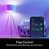 Smart Light Bulbs, 1100 Lumen, 90+CRI WiFi Mesh & Bluetooth Color Changing A19 Light Bulb, 16 Million DIY Colors RGB Light Bulbs, Work with Alexa,...