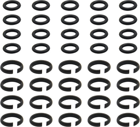 20 Sets 3/8" Impact Wrench Retaining Rings with O-ring, Compatible With Electric Wrench/Pneumatic Wrench...