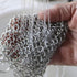 Cast Iron Cleaner 8"x6" 316L Stainless Steel Chainmail Scrubber for Griddle Skillet Dutch Oven Wok Stainless Steel Pot Cast Iron Pan...