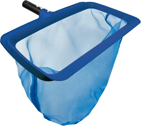 Professional Pool Net, Upgraded Self-Repair Heavy Duty Nylon Mesh, Pool Skimmer Net with Extra Wide Scoop Edge, Pool Nets for Cleaning Leaves, Deb...