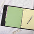 SKYDUE Binder Dividers with Tabs, 5 Tab Dividers, Pack of 2 Sets, 10 Dividers for 3 Ring Binder, Binder Dividers with Write on Tabs for School Off...