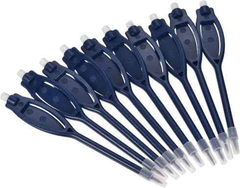 PATIKIL Golf Scoring Pencils with Eraser, 30 Pack Oval Clip Plastic 2H Marker Pens for Sport Games Meeting, Blue...