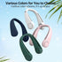 Portable Hands free Bladeless Hanging Neck Fans with Screen Display and 5 Speeds Levels, USB Rechargeable, 360° Cooling Wearable Personal Fan for ...