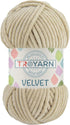 Velvet Chenille Baby Blanket Yarn Amigurumi Yarn for Crocheting and Knitting Super Bulky 100 gr (132 yds) (10145 - Mushrooms)......
