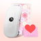 Electric Portable Heating Pad Menstrual: 6 Heat Levels 6 Vibration Modes 30-60 Mins Timer Cordless Heating Pad for Travel Period Cramps Pain Relie...