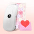 Electric Portable Heating Pad Menstrual: 6 Heat Levels 6 Vibration Modes 30-60 Mins Timer Cordless Heating Pad for Travel Period Cramps Pain Relie...