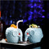 Ceramic Mug elephant Shape Tiki Mugs Set of 2,Tiki Cups,Cute Exotic Cocktail Glasses for Bar Mai Tai, Punch, Pina Colada, and Tropical Drinks...