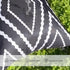 HOMFREEST Black and White Outdoor Pillow Covers 18x18 Waterproof Geometric Boho Pillows Patio Furniture Cushion Case Set of 2...
