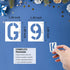 Letter Stencils Numbers for Painting Reusable: 1 Inch Small Plastic Spray Paint Lettering Alphabet Templates for Wood, Wall 64pcs...