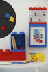 LEGO STORAGE HEAD (MINI) - GIRL - Polypropylene Storage Box with Lid for Kids' Toy Storage, Stackable Organizer, and Fun Storage Solution for LEGO...