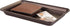 iDesign Decorative Countertop Vanity Tray Organizer for Bathroom, Bedroom, Closet, Entryway, Set of 2, 9.7" x 6.3" x 1", Bronze...
