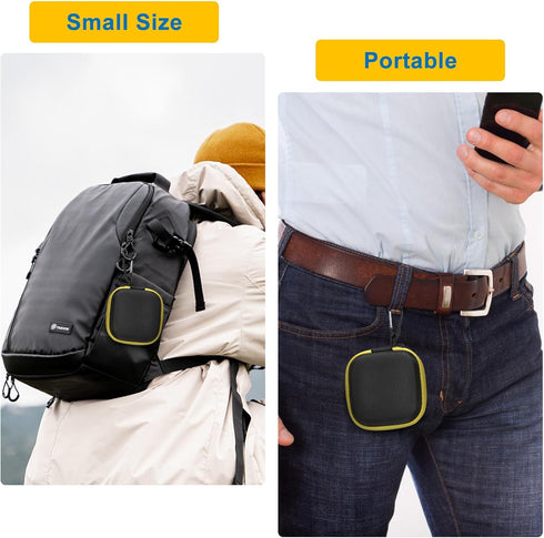 Storage Hard Case Compatible with DeWALT Bluetooth Speaker, Magnetic Clip-On Wireless Portable Mini Speaker Storage Holder Bag (Box Only)...