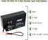 Casil 12V 0.8Ah AGM Sealed Lead Acid Deep Cycle Rechargeable Battery for CP1208 DJW12-0.8 LP12-0.8 NP0.8-12 PS-1208 SLA1000 UB1208 TP12-0.8 SP12-0...
