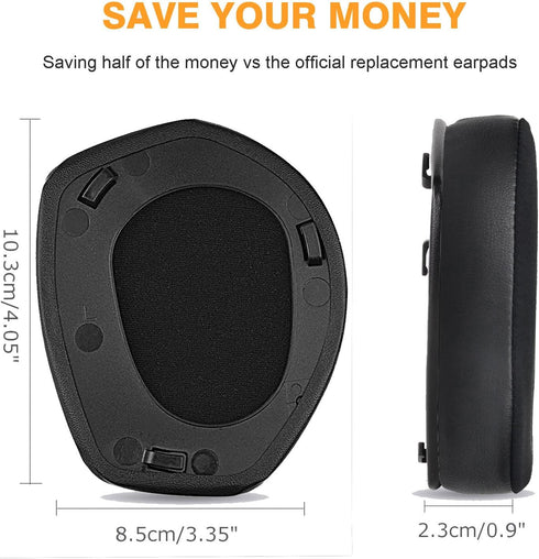 RS175/HDR175/TR175 Replacement Ear Pads Cooling Gel RS 175 Earpads, Upgrade Ear Cushions Parts Compatible with Sennheiser RS175/RS185/RS195/RS165,...