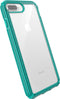 Speck Products Compatible Phone Case for Apple iPhone 8 Plus, Presidio V-Grip Case, Clear/Caribbean Blue...