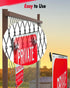 Chain Link Fence Sign Mount, Fence Sign Fastener Bracket, Fit for All Chain Link Fence, Black 8 Packs...