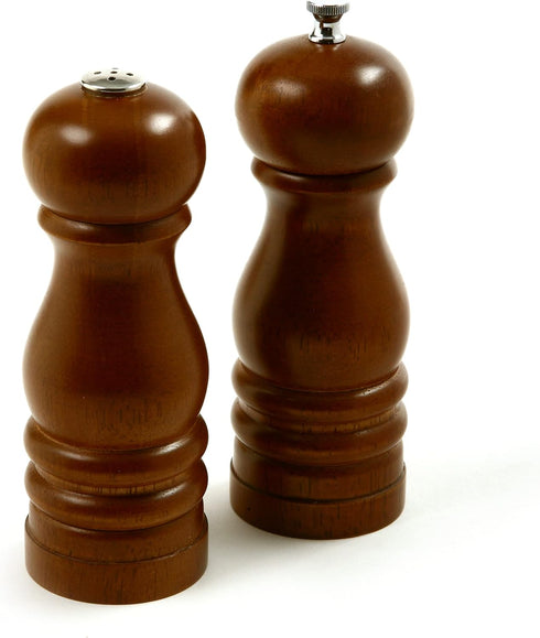 Norpro 6 Inch Peppermill and Salt Shaker Set...