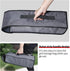 Grill Utensil Accessory Storage Bag Grey Waterproof BBQ Tool Storage Bags Grill Tools Foldable Barbecue Appliance Bracket Bag for Camping Hiking B...