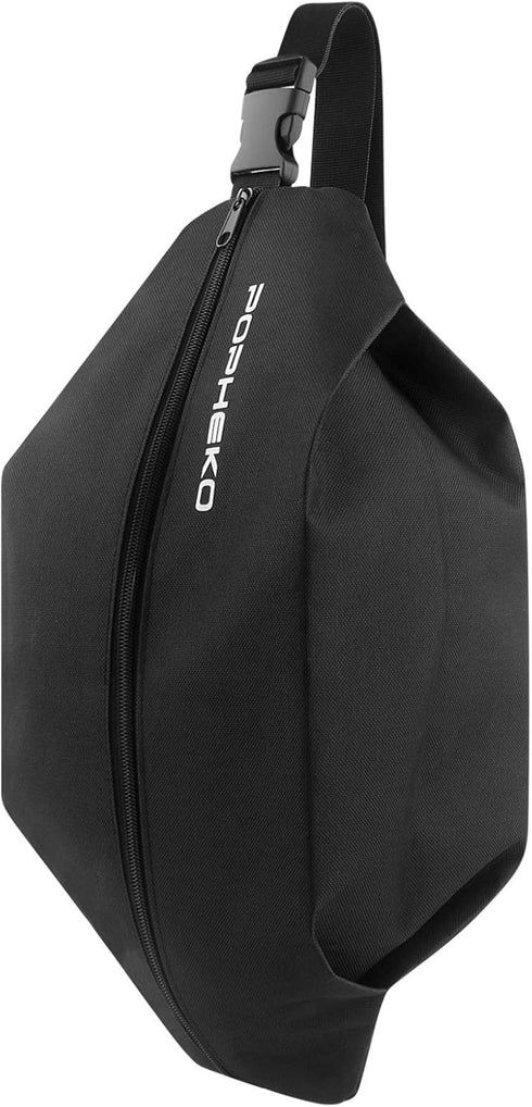 17inches Folding Fishing Rod Carrier Bag Waterproof Fishing Pole Reel Storage Bag, Single Layer Large Capacity Portable Carry Case Tackle Box for ...