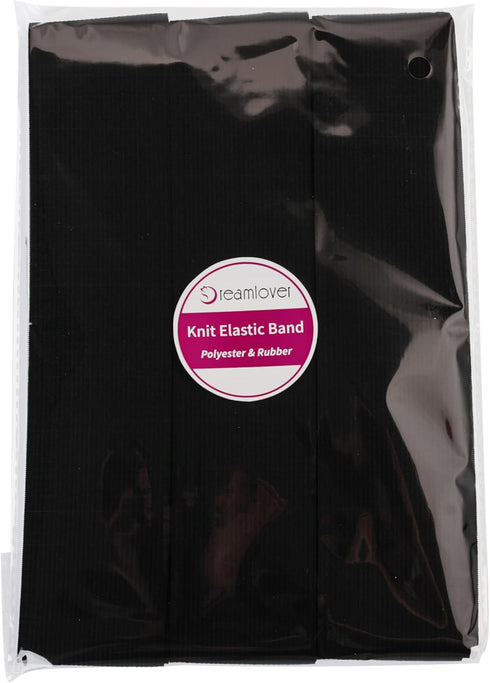 Dreamlover Black Elastic Bands for Sewing, 2 Inch x 6 Yard...