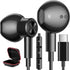 USB C Headphones, Type C Earphones for Samsung Galaxy S20 S21 S22 S23 S24 FE Ultra Apple iPhone 15 Pro Max iPad Magnetic Wired Earbuds Microphone ...