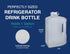 Arrow 1 Gallon Plastic Jug for Cold Drinks - Refrigerator Bottle with Cap, Easy-Pour Spout and Graduated Markings - Made in USA, BPA Free Plastic ...